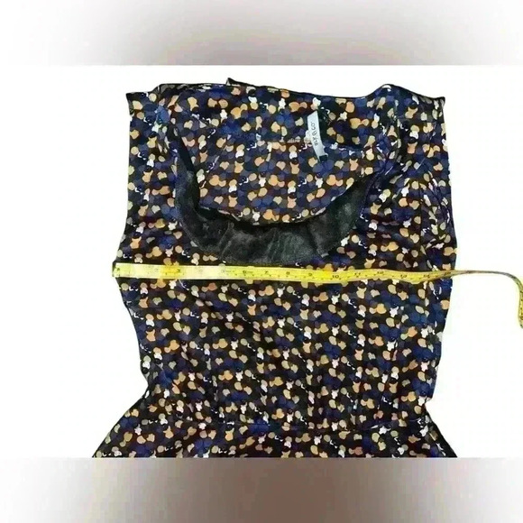 ANTHROPOLOGIE ARK & Co. Women’s Dress Sz M Sleeveless Split Neck Boho Bohemian - Picture 2 of 8